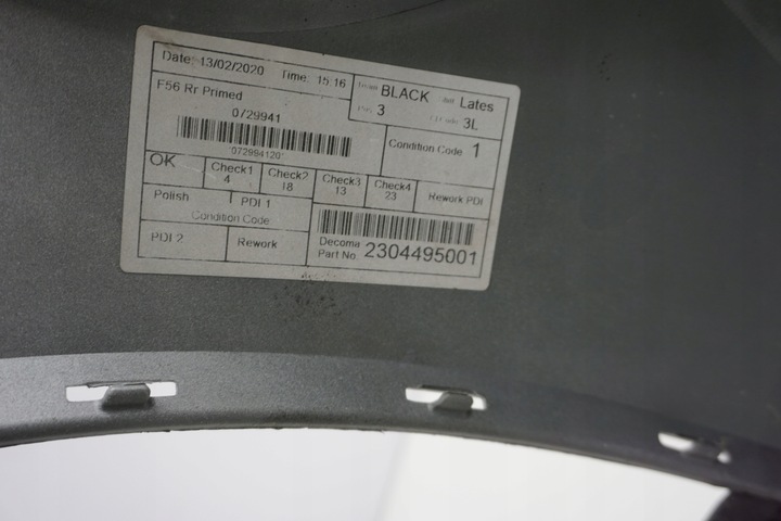 фото №7, Mini cooper f56 se lci бампер задний зад a62