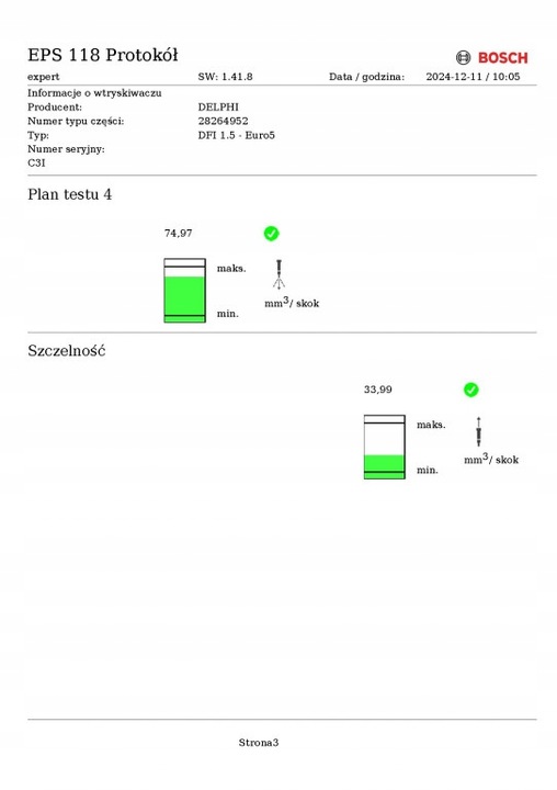 фото №5, Форсунка інжектор тест 28264952 25183185 chevrolet cruze i 2.0 vcdi 163 km