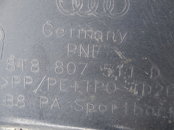 фото №16, Бампер оболочка зад 8t8807511d audi a5 sportback