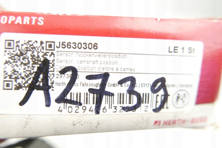 фото №12, Датчик положения вал распределительный вал jakoparts j5630306