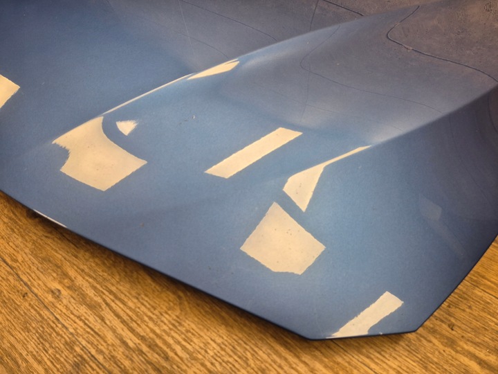 фото №7, Bmw f30 f31 f32 f33 f36 капот кришка двигуна b45 estoril синій ori лак