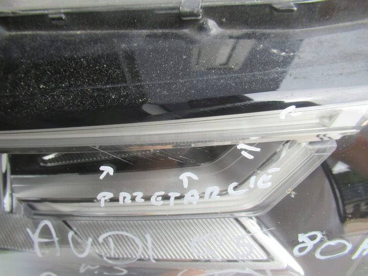 фото №3, Audi q5 80a 16- лампа полный led matrix правая 80a941036