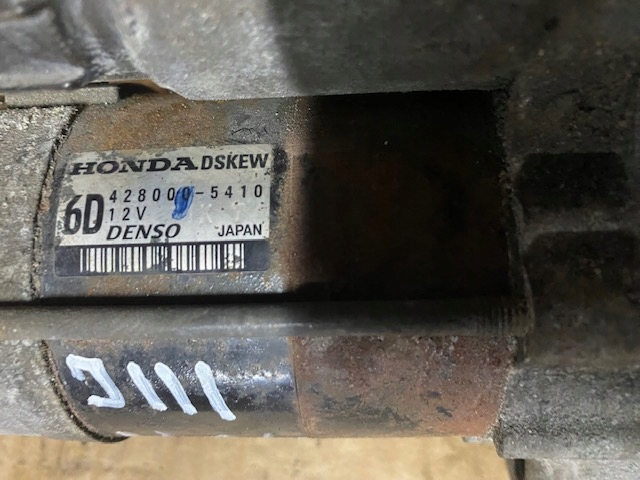 фото №9, Honda jazz civic 1.4 стартер 428000-5410 6d