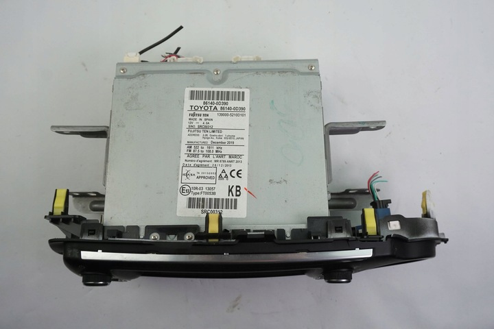 фото №8, Радио навигация toyota yaris 86140-0d390