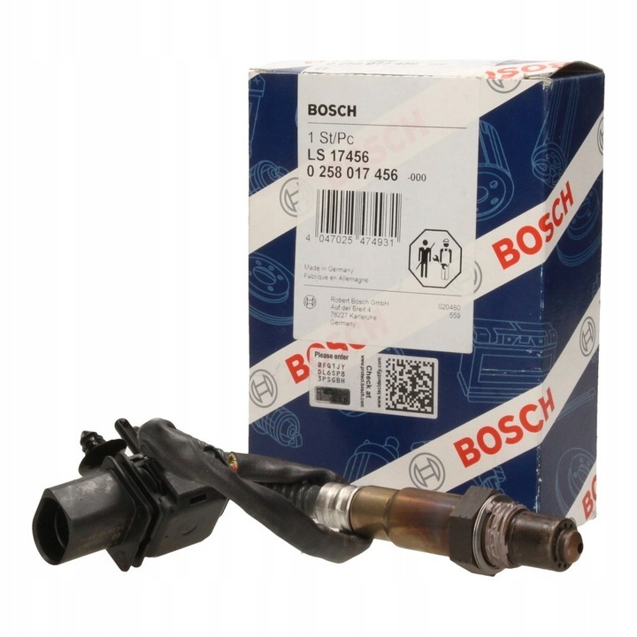 фото №9, Лямбда-зонд bosch 0258017456 volvo xc60 bosch 258 017 456 лямбда-зонд