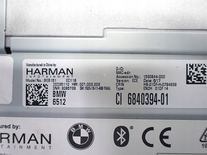 фото №13, Навігація навігація радіо дисплей 6840394 9269020 рестайлінг bmw x3 f25 ii 17r