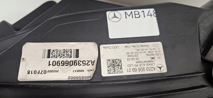 фото №6, Mercedes glc рестайлинг 253 performance фара полный led левый лампа