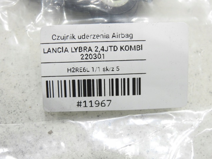 фото №10, Датчик удара подушка lancia lybra 46744615