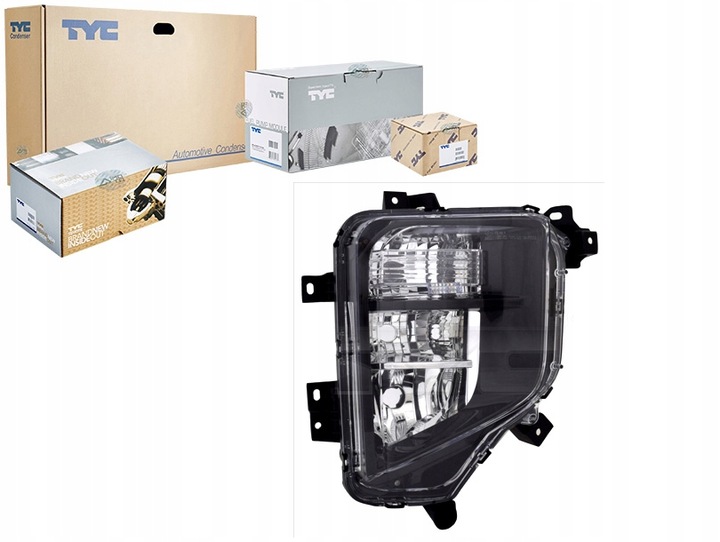 фото №1, Лампа протитуманна перед p mitsubishi l 200 triton 01.19- tyc