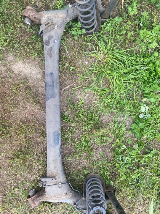 фото №10, Балка подвешивание ось зад задняя vw polo 6r v 6r0 b 6r0b барабан