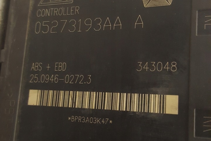 фото №11, Насос abs chrysler pt cruiser pt_ 05273193aa 2.2l дизель 89kw 2004