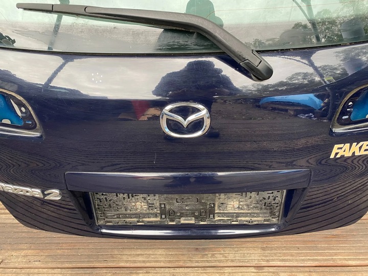 фото №7, Mazda ii 2 dy комплектная крышка багажника зад