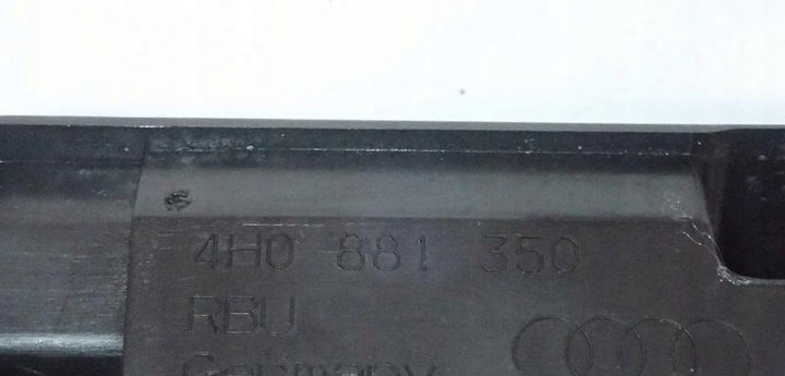 фото №8, Накладка направляющей сиденья audi a8 d4 4h0881350