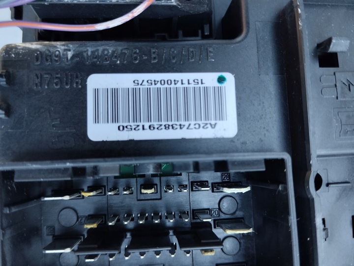 фото №5, Модуль блок керування комфорту bcm bsi ford mondeo mk5 fu5t-15604