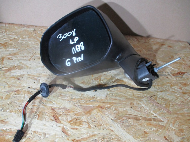 фото №3, Дзеркало ліві перед передні 3008 6 pin