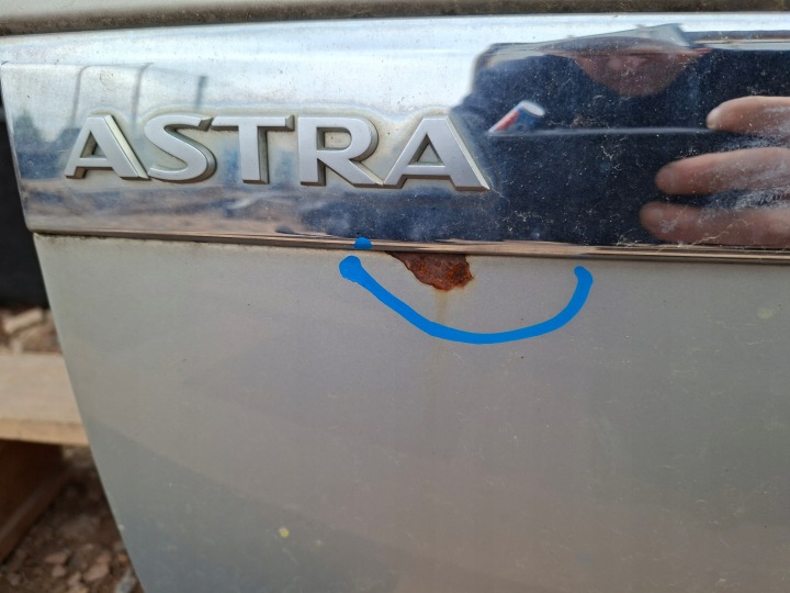 фото №5, Крышка зад комплектная opel astra h z167 универсал