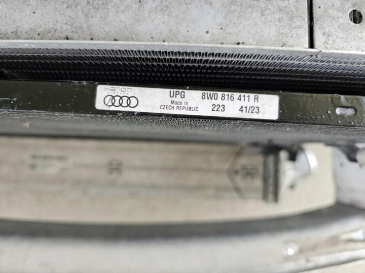 фото №13, Комплект радиатор вентилятор pas переднее балка audi s4 8w 3.0 tdi