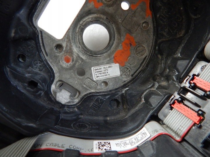 фото №11, Seat leon ii altea toledo - кермо шкіра мульті оригінал 5p0419091k