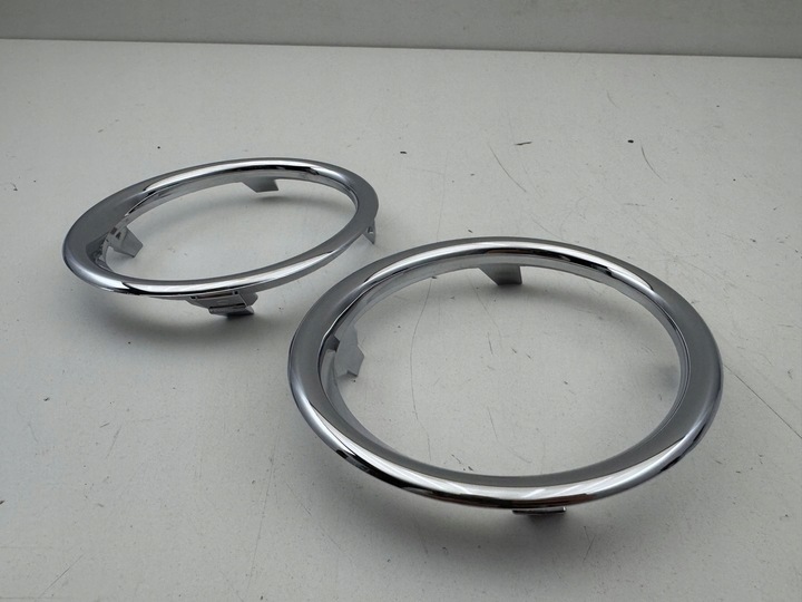 фото №3, Dacia logan ii 2 sandero ліва права рамка галоген решітка хром 12-