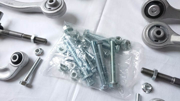 фото №11, Набір комплект важелів audi a6 c6 4f важелі