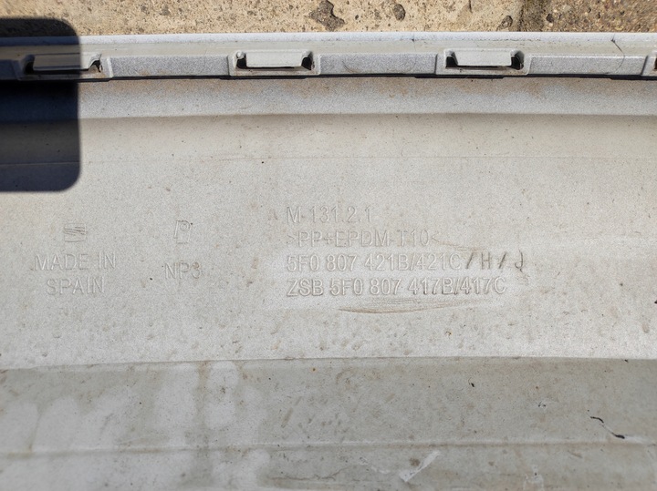 фото №6, Бампер зад задній seat leon 5f0807421b/421c/h/j