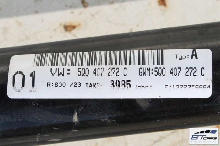 фото №10, Vw audi seat skoda полуось правая перед 5q0407272c 5q0407762dx 5q0 407 272 c 5