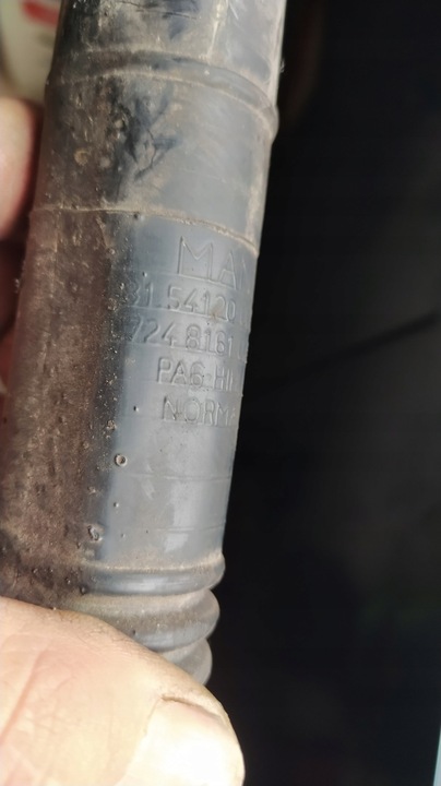 фото №5, Man tgx tgs шланг трубка фильтра воздуха 81541200003