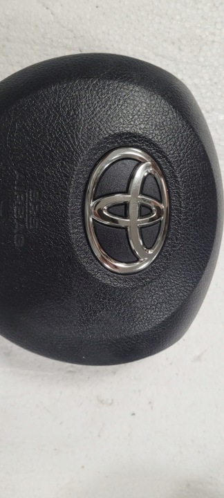 фото №6, Подушка водителя toyota yaris iii металлический зад демонтаж оригинал