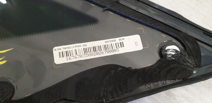 фото №9, Mercedes gle w167 a167 купе скло кузовна зад ліва 19-24r