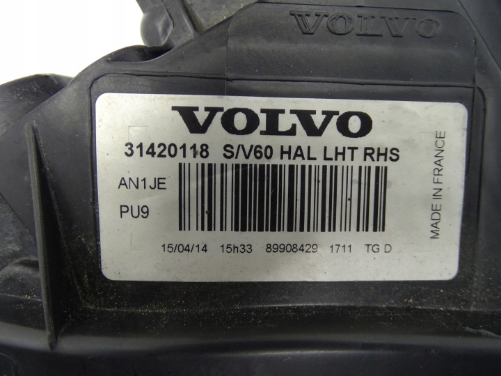 фото №15, Фара праве перед права передня volvo s60 ii v60 i рестайлінг 31420118
