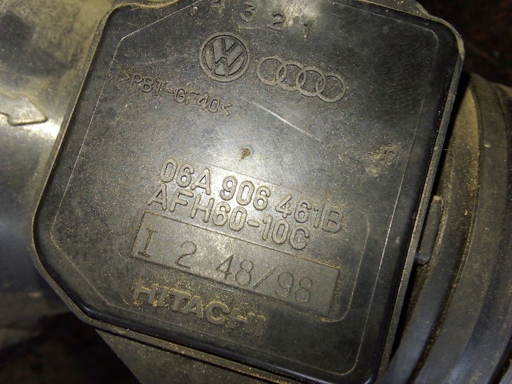 фото №12, Труба з przepływomierzem hitachi 1j0129684 06a906461b audi, seat toledo