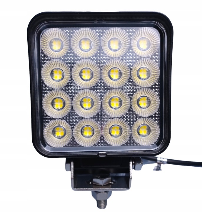 фото №2, Лампа светодиодная rozproszona рабочая 64 led диоды osram галоген дальний свет 12-24v