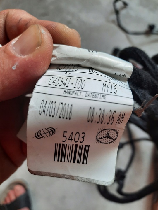 фото №6, Джгут двері перед ліва mercedes w166 ml gl 18r