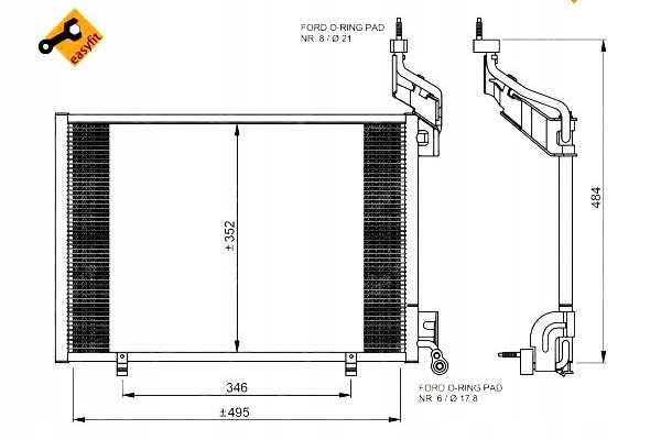 фото №14, Радиаторов кондиционера nrf 35976 1513110