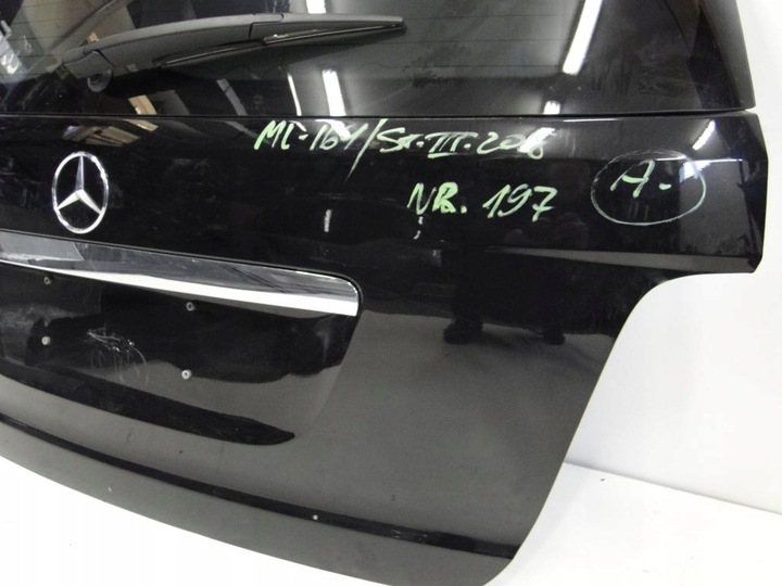 фото №6, Mercedes ml w164 кришка задня з скло багажник 2008