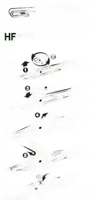 фото №1, Листовая рессора дворники hf500l trico bmw x5 x6 f15 f85