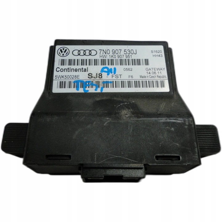 фото №1, Модуль шлюз 7n0907530j audi vw skoda seat