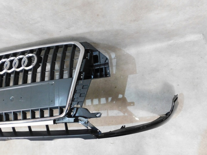 фото №12, Audi q3 8u бампер перед переднее решётка радиатора уголок