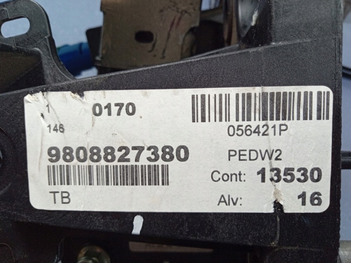 фото №6, Peugeot 508 i педаль тормоза автомат 9808827380