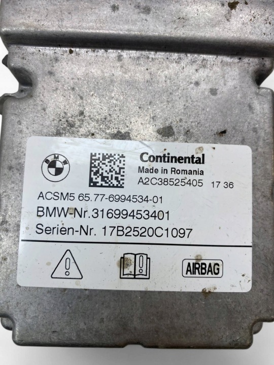 фото №7, Bmw 7 g11 g12 блок управления  подушка 6994534