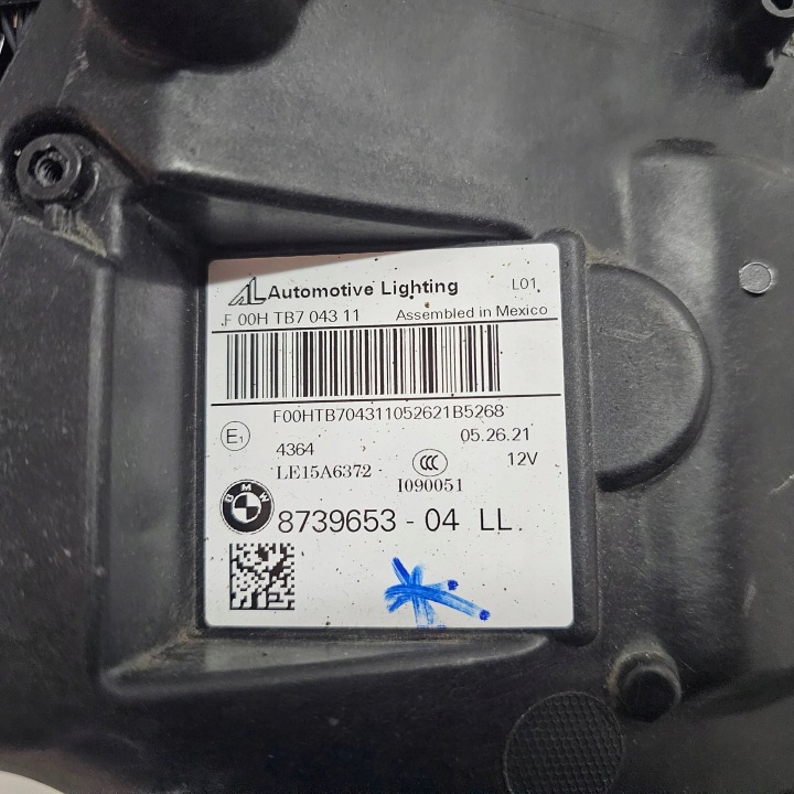 фото №15, Фара левая перед передняя bmw x3 g01 x4 g02 адаптивный led 87396504