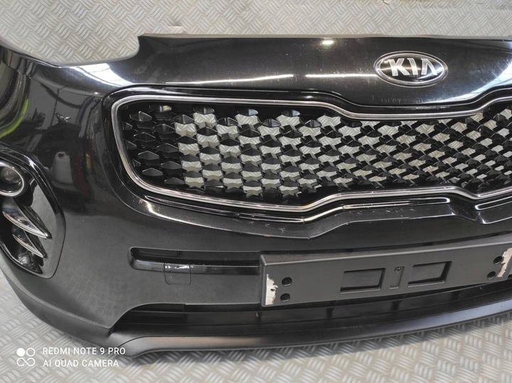 фото №7, Kia sportage iv 4 2015-2018 бампер переднее перед версия bez pdc цвет 1k