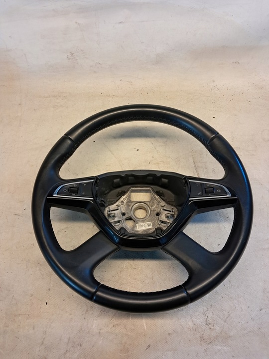 фото №1, Кермо шкіра мультифункція skoda octavia iii 5e0419091ac