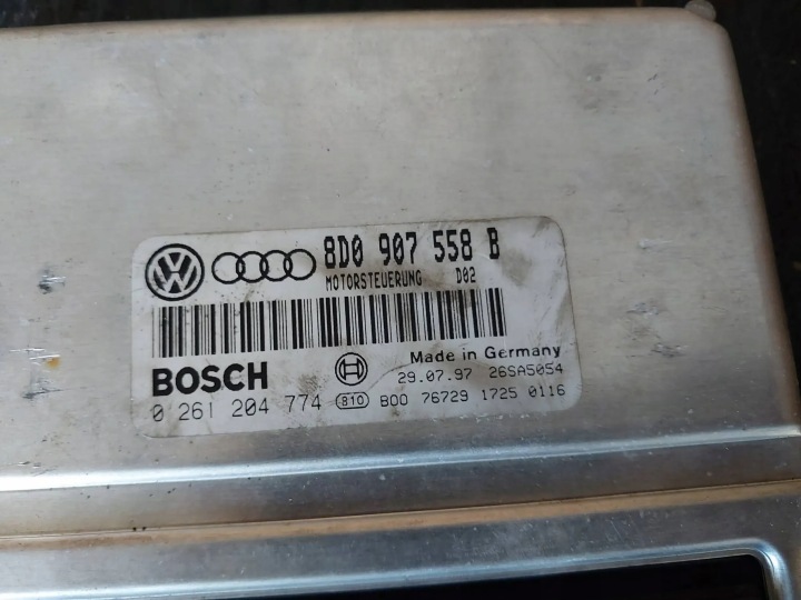 фото №9, Блок керування двигуном (ecu) / модуль ecu volkswagen passat b5 1.8 8d0907558b