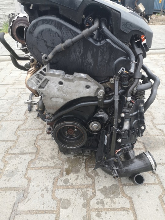 фото №7, Vw skoda audi 2.0 tdi двигун cbd 160тис. км комплектний