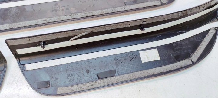 фото №15, Планка планки порогові s line комплект q5 8r 8r0853373c 374c 375c 376c