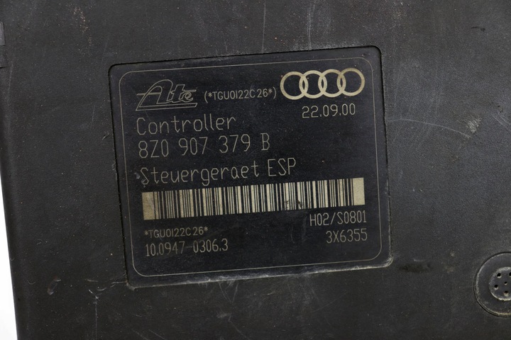 фото №6, Audi a2 насос блок управления abs 8z0614517c 8z0907379b