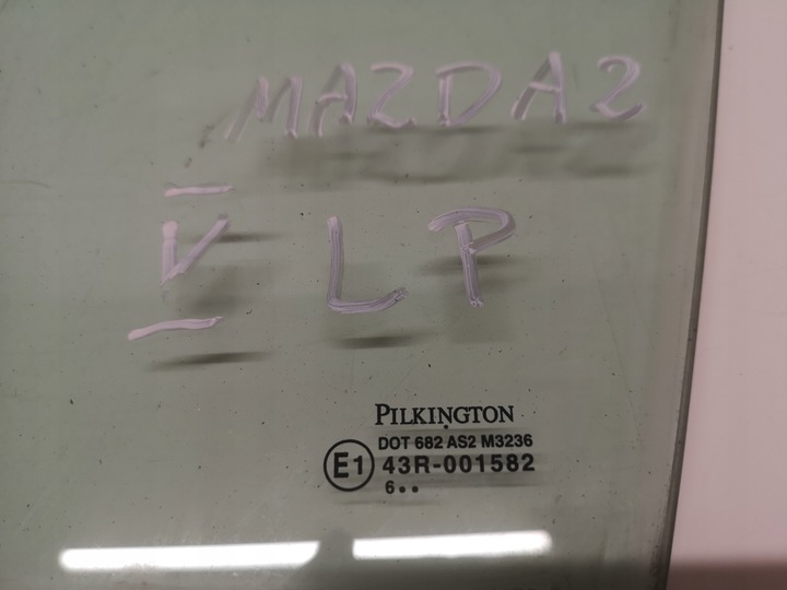 фото №9, Mazda 2 ii 02-07 стекло з дверь левый перед