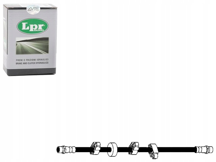 фото №1, Lpr шланг гальмівний lpr 7d0611701a hos4103 83625