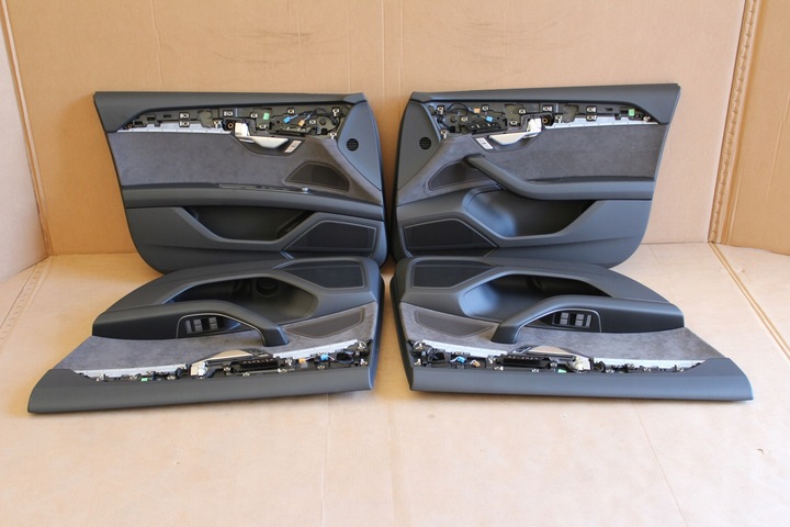 фото №13, Сидіння комплект оббивка audi a8 d5 4n довгий s line